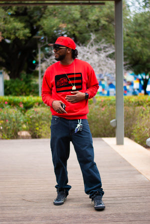 Red/black G-Series Snapback Hat
