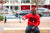 Red/black G-Series Snapback Hat