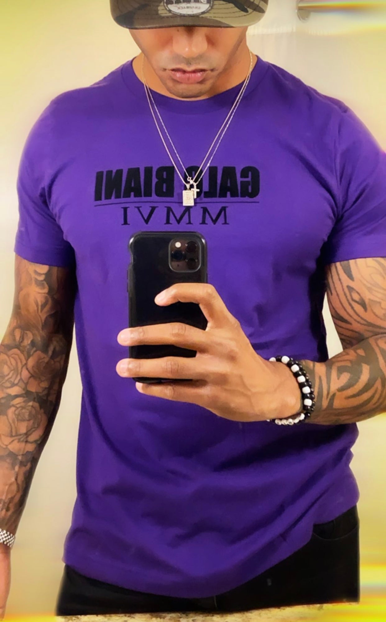 Purple 2006 Galo Biani tee