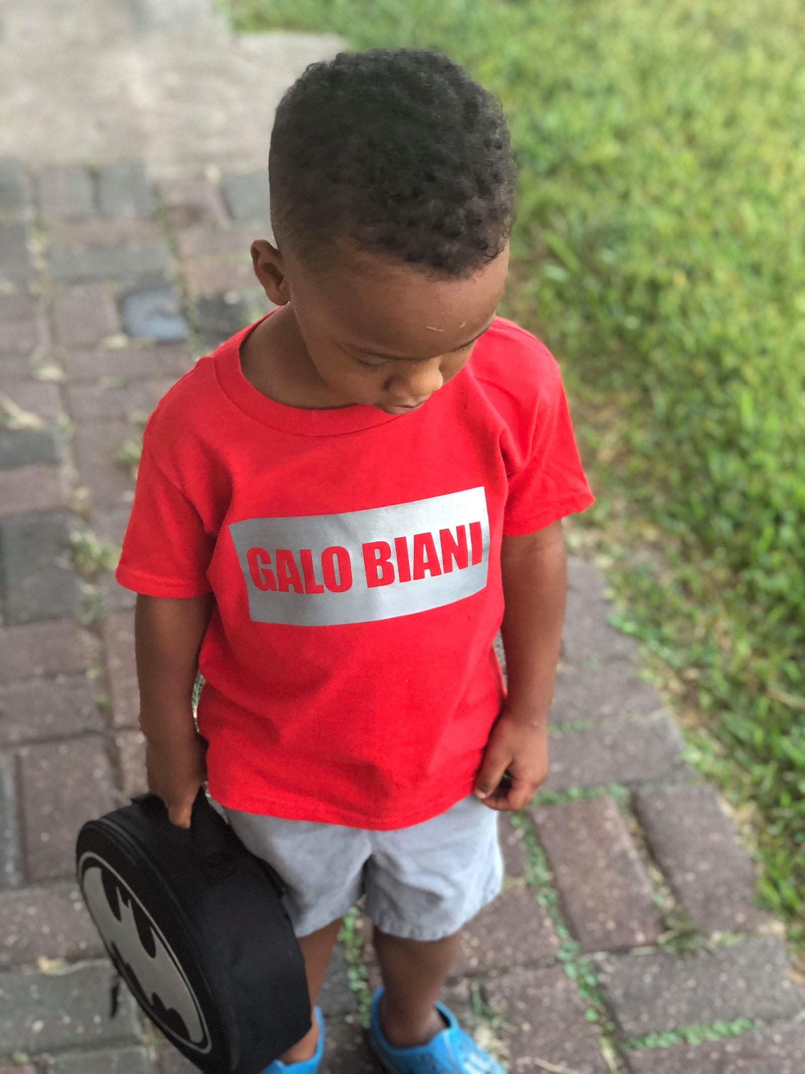 GB - Boys "Galo Biani" Rectangle Tee