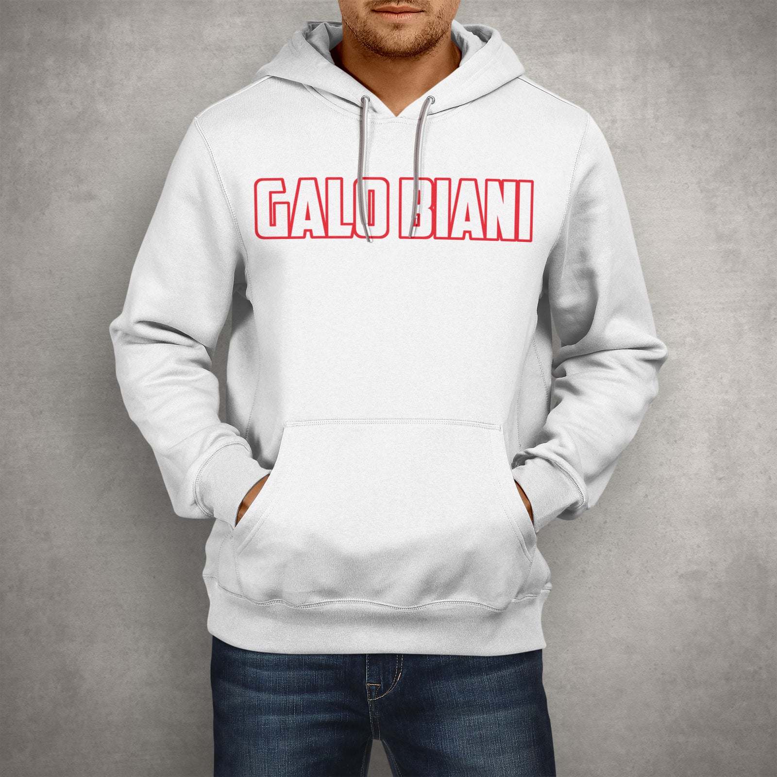 White Galo Biani Hoodie