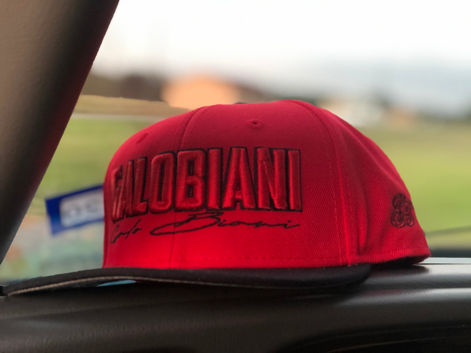 Red/black G-Series Snapback Hat