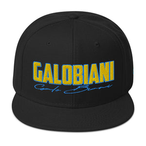 Auquation Galo Biani Sig Snapback Hat