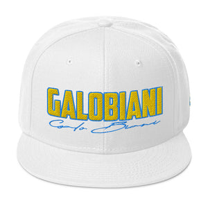 Auquation Galo Biani Sig Snapback Hat