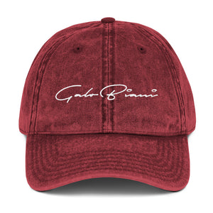 GB Signature style Vintage Cotton Twill Cap
