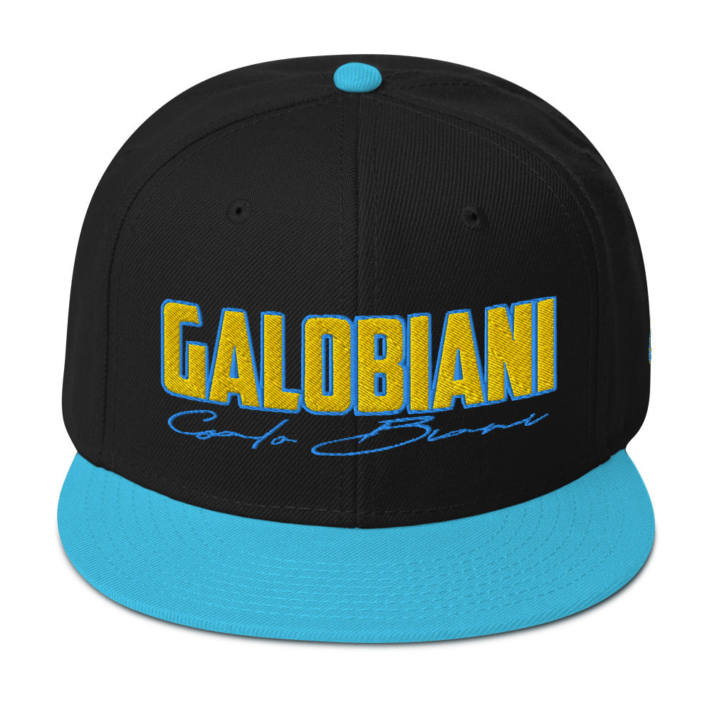 Auquation Galo Biani Sig Snapback Hat