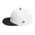 White and gold lettering Snapbacks