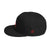 HawleyHood black n red Signature Snapback Hat