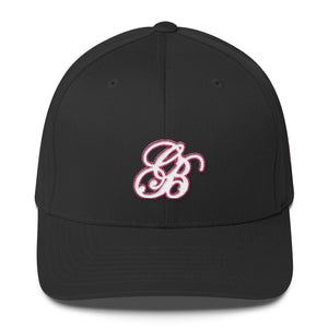 Women's white lettering with pink Cap