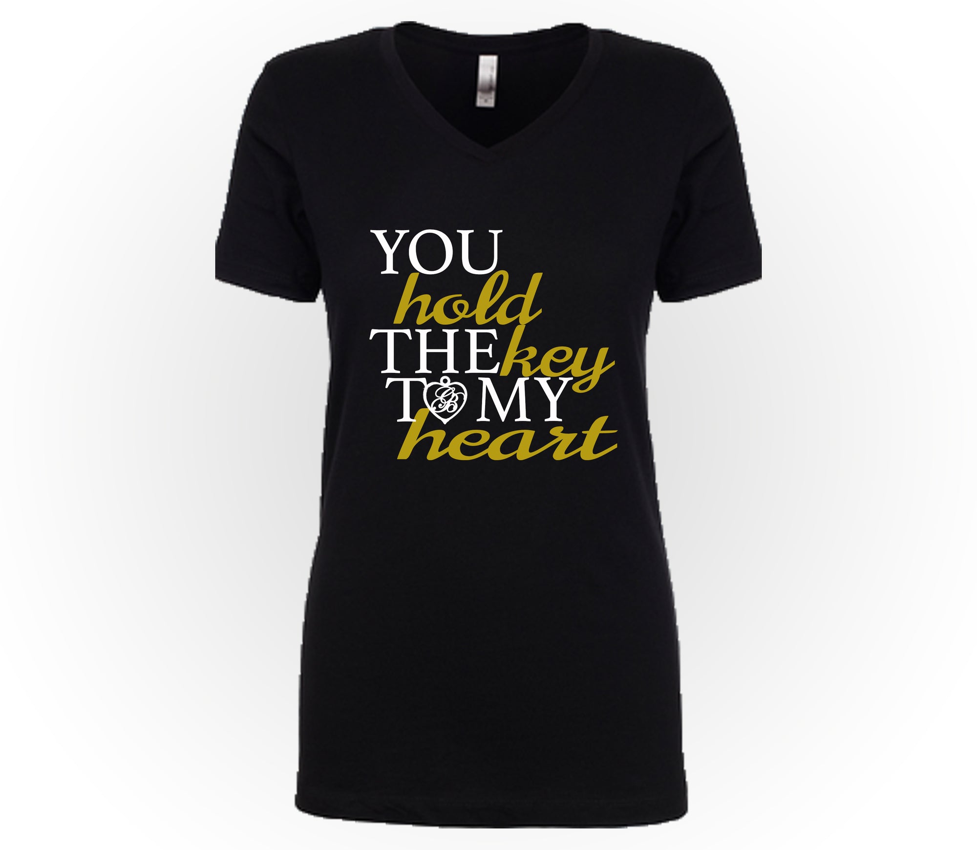 Mommy's Heart key T-shirt